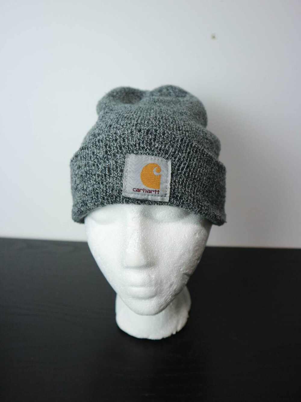 Carhartt Grey Beanie made in USA Vintage